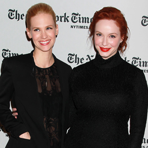 January Jones, Christina Hendricks January Jones, Christina Hendricks